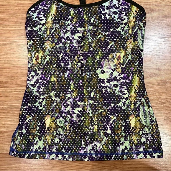 LULULEMON GREEN PURPLE TANK TOP WOMEN SIZE 6 - Picture 3 of 8
